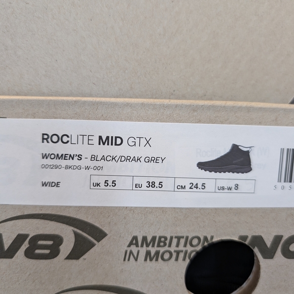 Inov-8 RocLite Mid GTX Hiking Boots Women's 8 - Picture 6 of 6